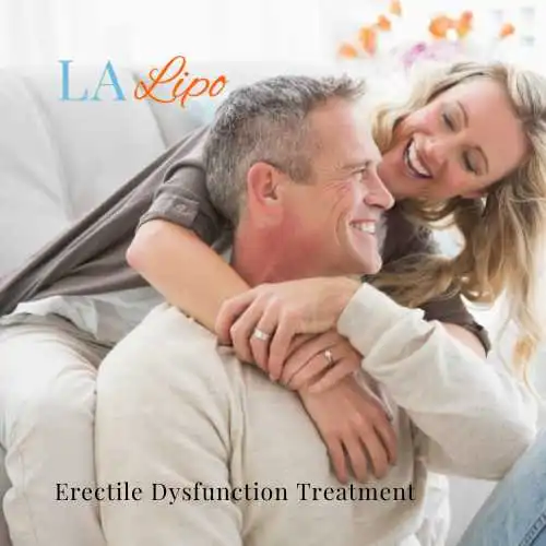 LA-EMS Lymington treatment - happy couple together.