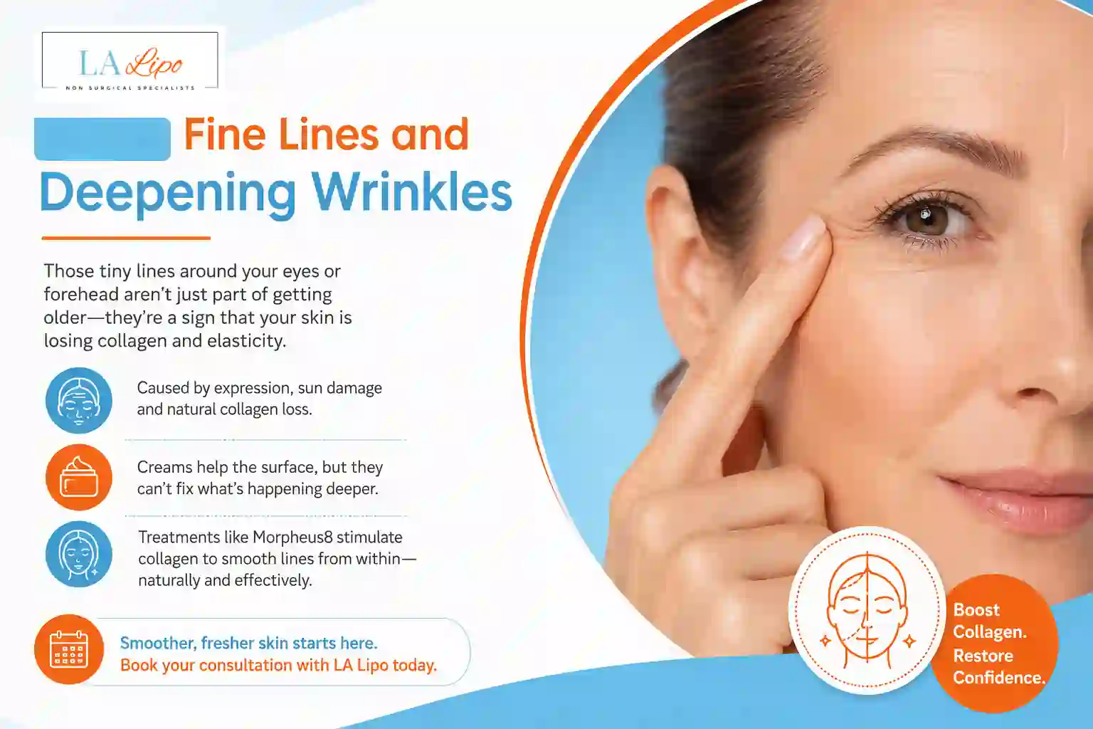 Sign #2: Fine Lines and Deepening Wrinkles Lymington